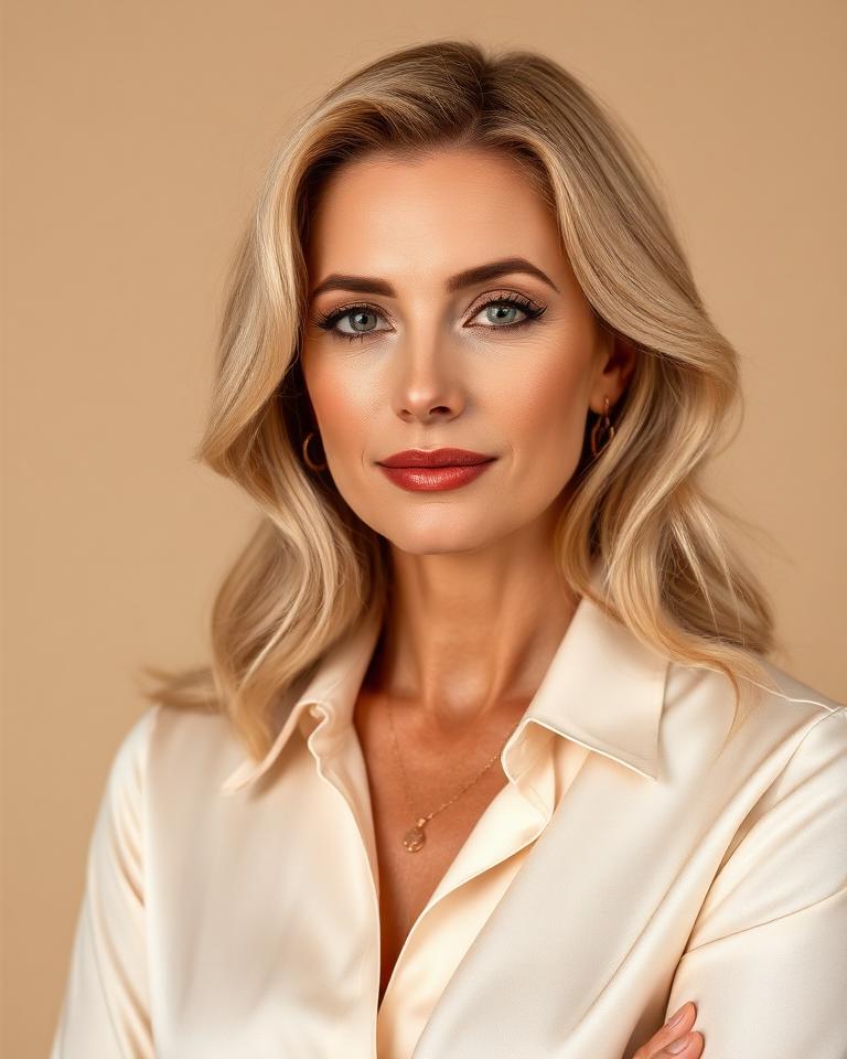 Portrait von Anna Hartmann — Inhaberin & Hautpflege-Expertin bei Kosmetik Leipzig (Platzhalter)